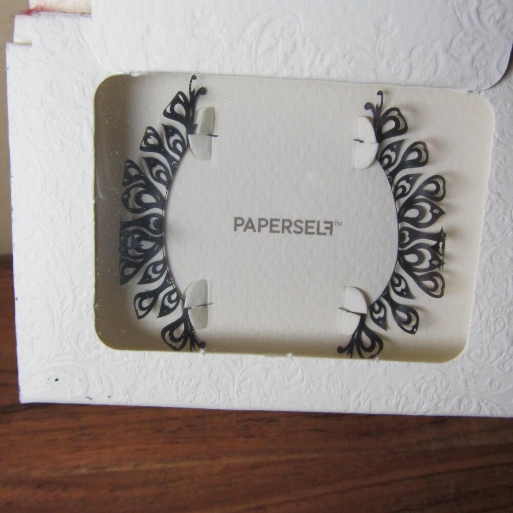 Buy2Get1 - paperself eyelashes peacock NIB (C99)